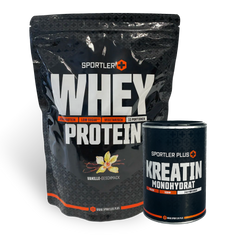 Whey Protein Vanille + Kreatin